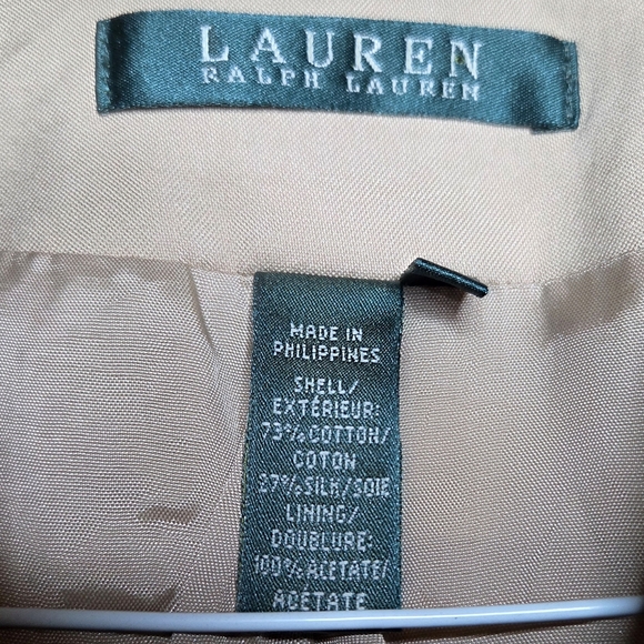 Ralph Lauren Women's Tan Blazer - Picture 4 of 7